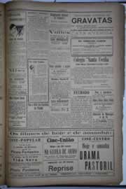 Página do jornal O Nordeste de dezembro de 1932