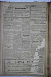 Página do jornal O Nordeste de dezembro de 1932