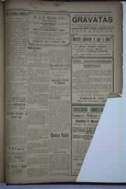 Página do jornal O Nordeste de dezembro de 1932