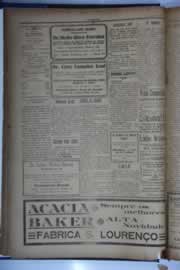 Página do jornal O Nordeste de janeiro de 1933