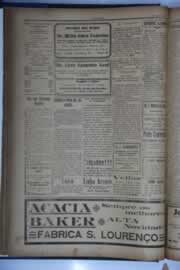 Página do jornal O Nordeste de janeiro de 1933