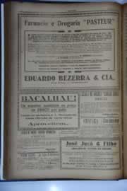 Página do jornal O Nordeste de janeiro de 1933