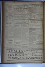 Página do jornal O Nordeste de janeiro de 1933
