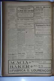 Página do jornal O Nordeste de janeiro de 1933