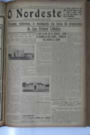 Página do jornal O Nordeste de janeiro de 1933