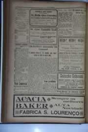 Página do jornal O Nordeste de janeiro de 1933