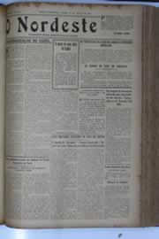 Página do jornal O Nordeste de fevereiro de 1933