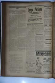 Página do jornal O Nordeste de fevereiro de 1933