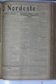 Página do jornal O Nordeste de fevereiro de 1933
