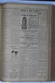 Página do jornal O Nordeste de março de 1933