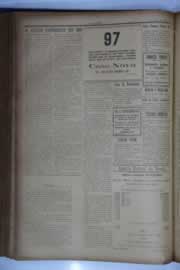 Página do jornal O Nordeste de março de 1933