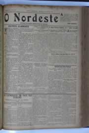 Página do jornal O Nordeste de abril de 1933