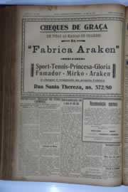 Página do jornal O Nordeste de abril de 1933