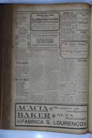 Página do jornal O Nordeste de abril de 1933