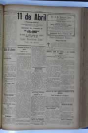 Página do jornal O Nordeste de abril de 1933