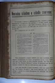 Página do jornal O Nordeste de abril de 1933