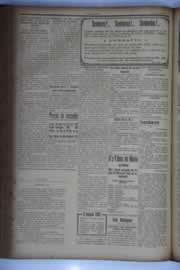 Página do jornal O Nordeste de maio de 1933