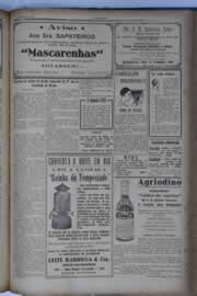 Página do jornal O Nordeste de maio de 1933