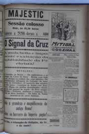 Página do jornal O Nordeste de maio de 1933
