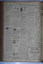 Página do jornal O Nordeste de junho de 1933
