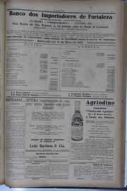 Página do jornal O Nordeste de junho de 1933
