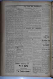 Página do jornal O Nordeste de junho de 1933