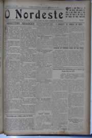 Página do jornal O Nordeste de junho de 1933