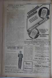 Página do jornal O Nordeste de julho de 1933