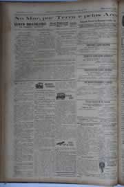 Página do jornal O Nordeste de julho de 1933
