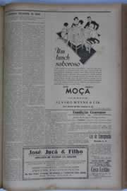 Página do jornal O Nordeste de julho de 1933