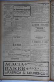 Página do jornal O Nordeste de julho de 1933