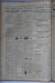 Página do jornal O Nordeste de julho de 1933