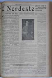 Página do jornal O Nordeste de julho de 1933