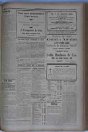 Página do jornal O Nordeste de julho de 1933