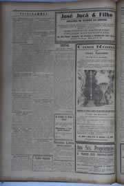 Página do jornal O Nordeste de julho de 1933