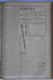 Página do jornal O Nordeste de agosto de 1933