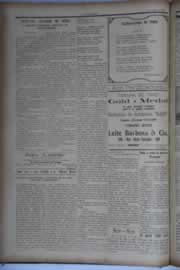 Página do jornal O Nordeste de agosto de 1933