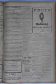 Página do jornal O Nordeste de agosto de 1933