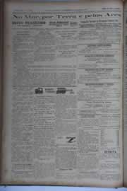 Página do jornal O Nordeste de agosto de 1933