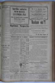 Página do jornal O Nordeste de agosto de 1933
