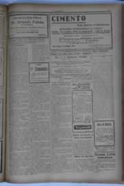 Página do jornal O Nordeste de agosto de 1933