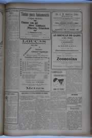 Página do jornal O Nordeste de agosto de 1933