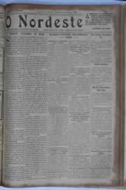 Página do jornal O Nordeste de setembro de 1933