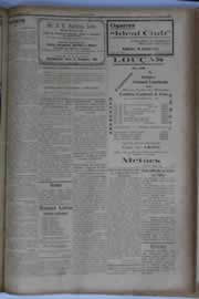 Página do jornal O Nordeste de setembro de 1933