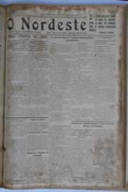 Página do jornal O Nordeste de setembro de 1933
