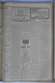 Página do jornal O Nordeste de setembro de 1933