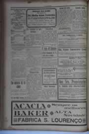 Página do jornal O Nordeste de setembro de 1933