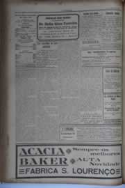 Página do jornal O Nordeste de setembro de 1933