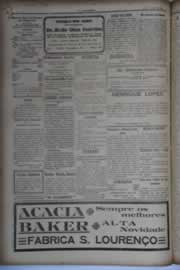 Página do jornal O Nordeste de setembro de 1933