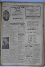 Página do jornal O Nordeste de setembro de 1933